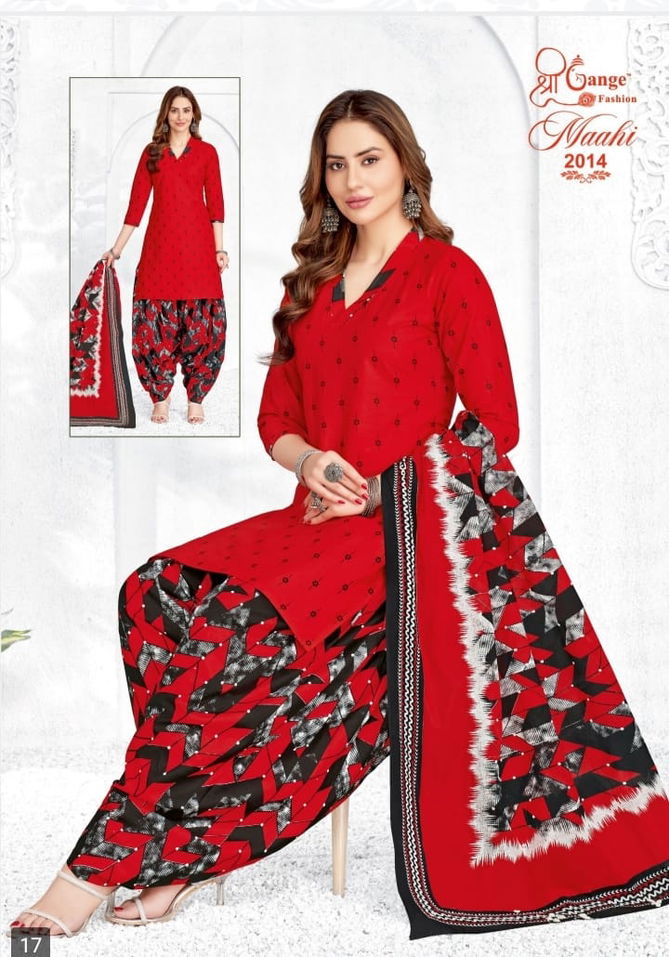 Maahi Vol 2 By Shree Gange Printed Cotton Dress Material Wholesale Price In Surat